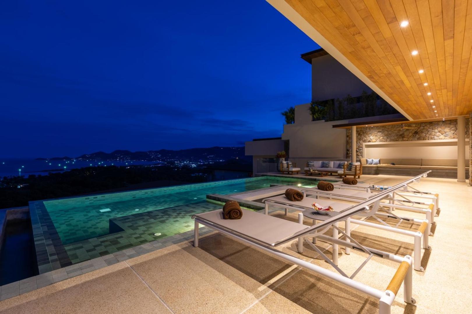 Aroka 4 Bed Sea View - Kbr41 Villa Koh Samui