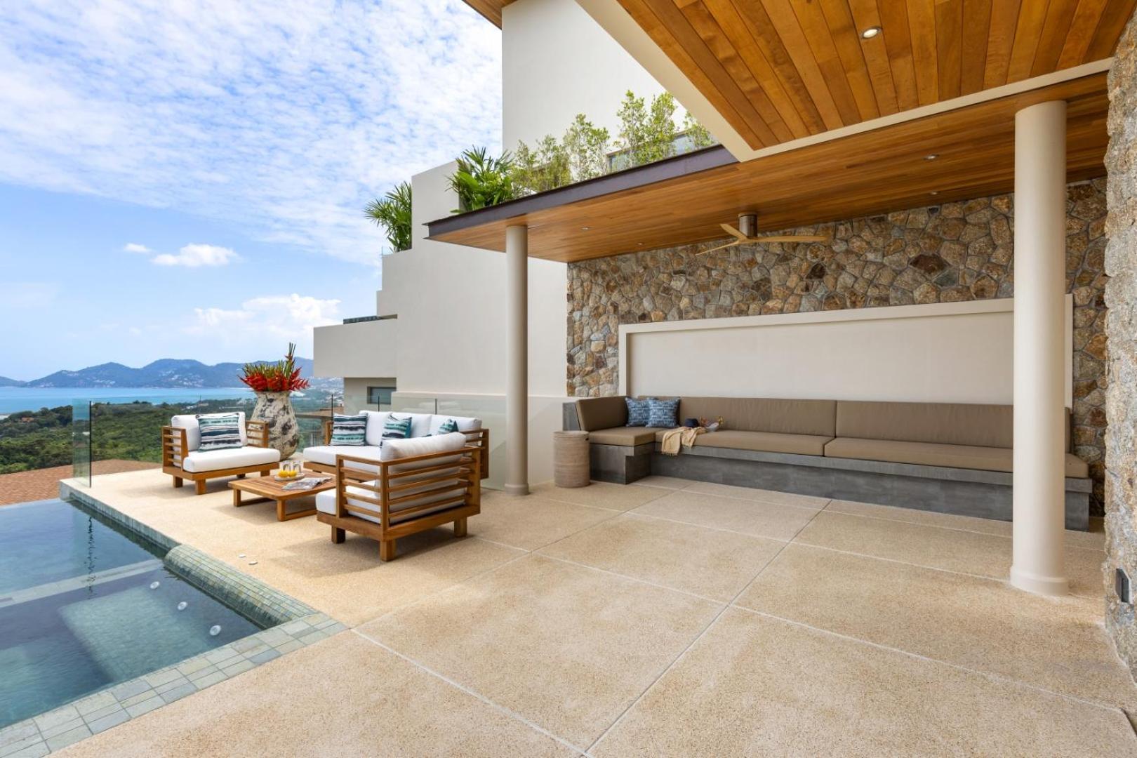 Aroka 4 Bed Sea View - Kbr41 Villa Koh Samui